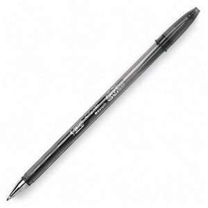  BIC® Cristal Gel Stick Roller Ball Pen, Black Ink, Medium 