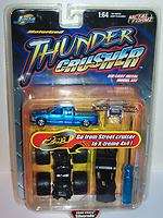 Jada Thunder Crusher 164 Blue 00 Chevy Silverado Kit  