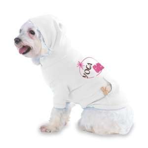  YOGA Chick Hooded (Hoody) T Shirt with pocket for your Dog 