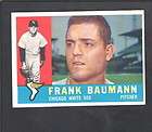 1960 Topps baseball Frank Baumann  