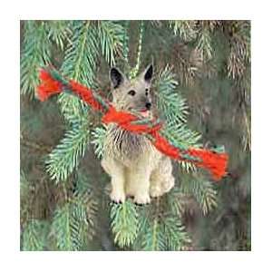  Norwegian Elkhound Christmas Ornament