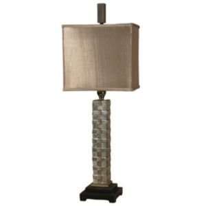 Carrara Thin Table Lamp by Uttermost   R134439, Shade Beige, Color 