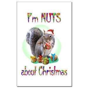  Squirrel Funny Mini Poster Print by  Patio, Lawn 