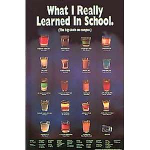  BIG SHOTS WHAT I REALLY LEARNED 24x36 POSTER ***DUP 