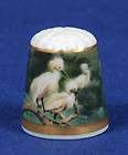 Franklin Porcelain Anemone China Thimble B 79 items in Miss Mouses 