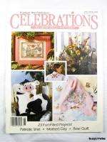   Celebrations Cross Stitch Magazine Late Spring 1991 ~ Bunnies  
