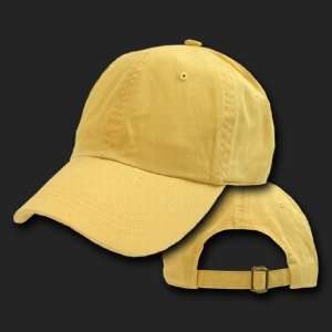  MUSTARD BLUE WASHED POLO CAP HAT CAPS 