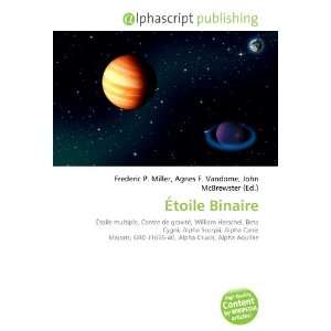  Étoile Binaire (French Edition) (9786132742568) Books