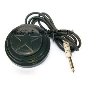  Star Tattoo Foot Pedal / Switch For Power Supply Health 