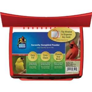  Serenity Bird Seed Feeder (holds 4 lbs)   Adjustable 