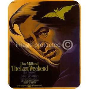  The Lost Weekend Le Poison Vintage Movie MOUSE PAD Office 