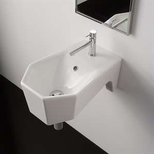   ART 8501 Wash Basin Scarabeo Vessel Sink, White