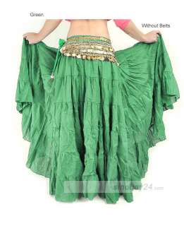 C91406 Women Belly dance Costume Three layers Skirt  