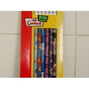  the Simpsons Writing Pencils