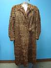 super soft brown wild mink fur vintage coat jacket quick