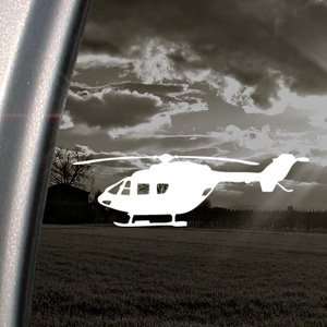  Eurocopter BK117 Helicopter Decal Window Sticker 