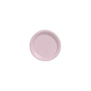  Premium 9 inch Plastic Plates, Pink