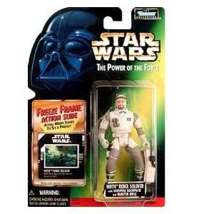  Star Wars Power of the Force Freeze Frame Hoth Rebel 