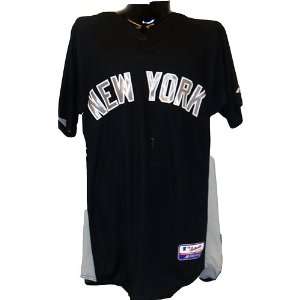  2009 Yankees Game Used Road Batting Practice Jersey (48 