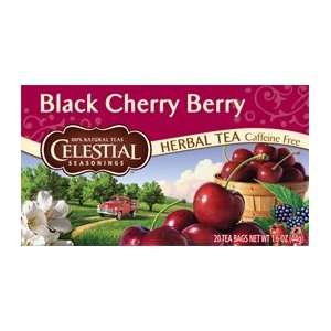  Celestial Seasonings Black Cherry Berry Tea 6 boxes 25bags 