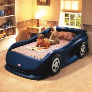 Sports Car Twin Bed (Americana blue) 