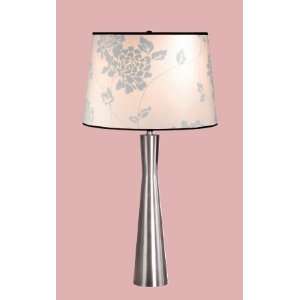   Nicola Collection Brushed Nickel Finish Nicola Table Lamp Base Home