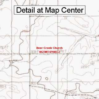     Deer Creek Church, Montana (Folded/Waterproof)