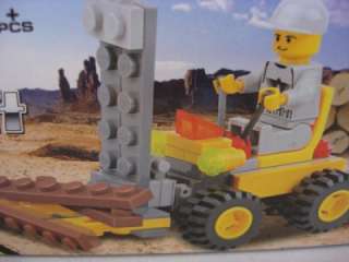Fork lift MAN PILOT  6209 BUILDING BRICK SET 54pcs LEGO Compatible 