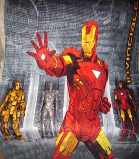 New IronMan Iron Man 2 Plush Fleece Blanket Invincible  
