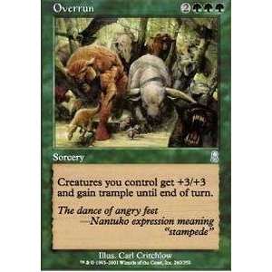  Magic the Gathering   Overrun   Odyssey Toys & Games