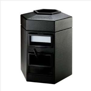  Commercial Zone Products 755101 Square Waste Container 