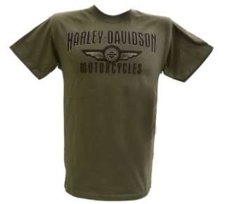 Harley Davidson Las Vegas Dealer Tee T Shirt GREEN LARGE #RKS  