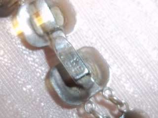 ladies 925 sterling silver mother of pearl bracelet 7  