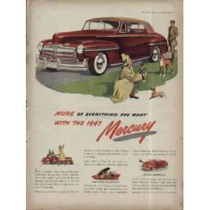   you want with Mercury.  1947 Mercury Ad, A3375 