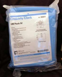 Prepper Home Birth kit Kimberly Clark OB Pack IV 88841 Prep Survival 