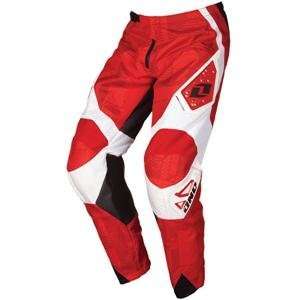  One Industries Carbon Blocky Pants   28/Red Automotive