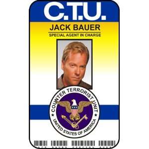    Jack Bauer ID Card Counter Terrorist Unit Costume