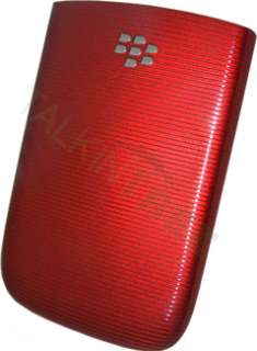 ORIGINAL BLACKBERRY RED BATTERY DOOR COVER TORCH 9800  
