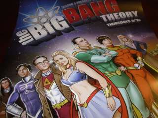 Big Bang Theory poster Comic Con SDCC  
