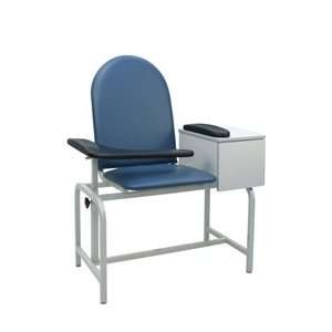  Blood Drawing Chair Padded Vinyl Seat with Drawer Health 