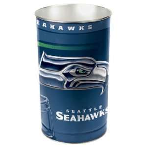 Seattle Seahawks NFL Tapered Wastebasket (15 Height 