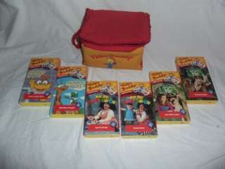 VIDEO BUDDY Lot 6 VHS tapes   Muppet Babies   Big Comfy Couch   Once 