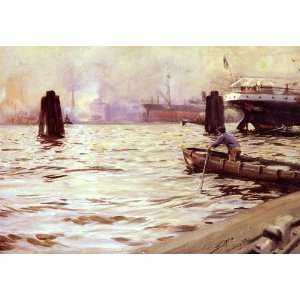 Hand Made Oil Reproduction   Anders Zorn   32 x 22 inches   Hamburgs 
