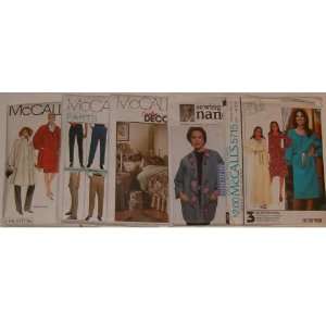  McCalls Dress/Jacket/Pants Patterns 