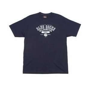 Wilmington Blue Rocks Mens Carlton Short Sleeve T shirt by Old Time 