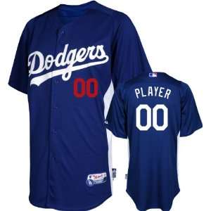 Los Angeles Dodgers Jersey Any Player Authentic Blue On Field Batting 