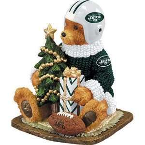  New York Jets NFL Football Bear Figurine Sports 