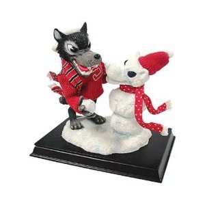  North Carolina State Wolfpack Mascot & Snowman Sports 