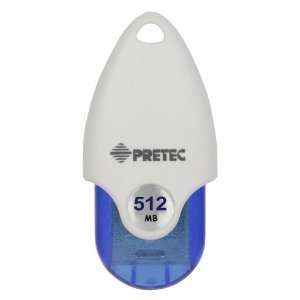  PRETEC 512MB i Disk Aqua USB Flash Drive Electronics
