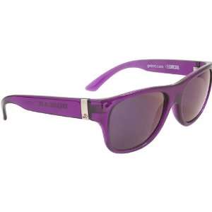 Gatorz Bomar Adult Sports Sunglasses   Purple/Purple Mirror / One Size 